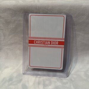 Christian Dior 8 spade ♠️ Red playing card
